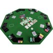 NORTH Pokertafel 8-hoekig 122cm, groen miniatuur