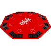 NORTH Pokertafel 8-hoekig 122cm, rood miniatuur