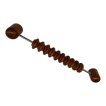 NORTH Scoreteller Hout Cognac Voetbaltafel miniatuur