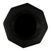 NORTH Handvat Zwart Plastiek 16mm Voetbaltafel miniatuur