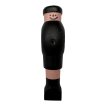 NORTH Voetbaltafelpoppen Zwart Set (van 11) Houten 16MM JC miniatuur