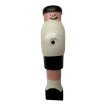 NORTH Voetbaltafelpoppen Wit Set (van 11) Houten 16MM JC miniatuur