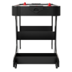 NORTH Arctic Airhockeytafel Zwart/Wit 4FT miniatuur