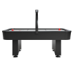 NORTH Thunder Airhockeytafel Zwart/Wit 7FT miniatuur