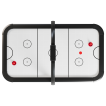 NORTH Thunder Airhockeytafel Zwart/Wit 7FT miniatuur