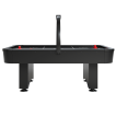 NORTH Thunder Airhockeytafel Zwart/Zwart RVS 7FT miniatuur