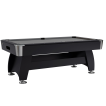NORTH Gardone Pooltafel Zwart/Grijs 8FT miniatuur
