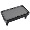 NORTH Gardone Pooltafel Zwart/Grijs 8FT miniatuur