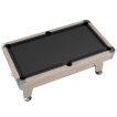 NORTH Gardone Pooltafel Wood/Zwart 8FT miniatuur
