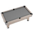 NORTH Gardone Pooltafel Wood/Grijs 7FT miniatuur