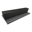 NORTH Afdekplaat Houder Pooltafel Mat Zwart (Voor 2 Tops) miniatuur