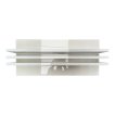 NORTH Afdekplaat Houder Pooltafel Hoogglans Wit (Voor 2 Tops) miniatuur