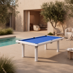 NORTH Versilia Pooltafel Outdoor Wit 8FT miniatuur