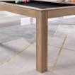 Top Table Lexor Pooltafel Dinner Design Vintage Oak 7FT miniatuur