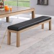 Top Table Lexor Pooltafel Dinner Design Vintage Oak 7FT miniatuur