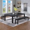 Top Table Lexor Pooltafel Dinner Design Black-Oak 8FT miniatuur