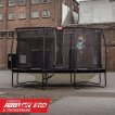 BERG Ultim Champion Regular Trampoline 500 Grijs + Safety Net Deluxe XL miniatuur