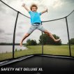 BERG Ultim Champion FlatGround Trampoline 500 Grijs + Safety Net Deluxe XL miniatuur