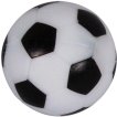 Tafelvoetbal voetballetjes zwart/wit met profiel miniatuur