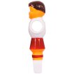 Voetbaltafelpop Rood / Wit miniatuur