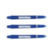 Winmau Dart Shafts Nylon Signature - Blauw - Medium - (1 Set) miniatuur