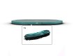 BERG Trampoline Beschermrand Grand Champion - InGround - 520 x 350 cm - Groen miniatuur