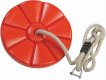 Kunststof Schotelschommel voor kabelbaan para - Rood miniatuur
