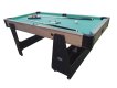 TopTable Magiq Easy-Mobile Pooltafel 6,5FT Wood miniatuur