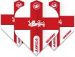 Winmau Mega Standard England dart flights miniatuur