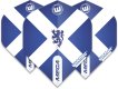 Winmau Mega Standard Scotland dart flights miniatuur