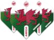 Winmau Mega Standard Wales dart flights miniatuur