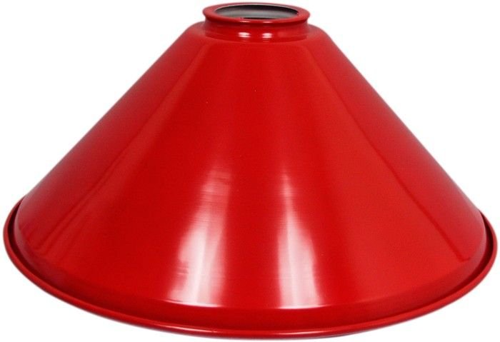 Losse kap biljartlamp 37 cm, rood