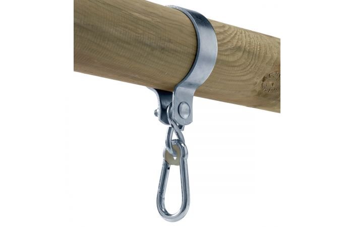 KBT schommelhaak rondom - ø 120mm - plaat 4mm