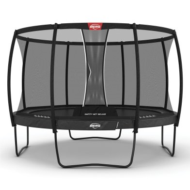 BERG Champion Regular Trampoline 430 Grijs + Safety Net Deluxe
