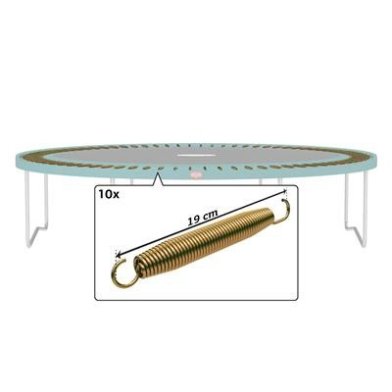 Berg Favorit Goldspring Solo Trampolineveren (10x)