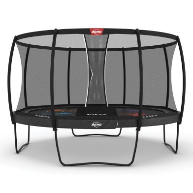 BERG Champion Regular Trampoline 430 Grijs Levels + Safety Net Deluxe