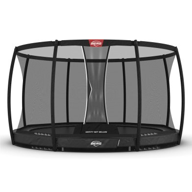 BERG Champion InGround Trampoline 330 Grijs + Safety Net Deluxe