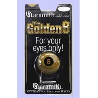 Aramith Golden 8 Ball 57.2 mm