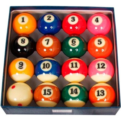 Super Aramith Poolballen 57,2 mm TV Pro