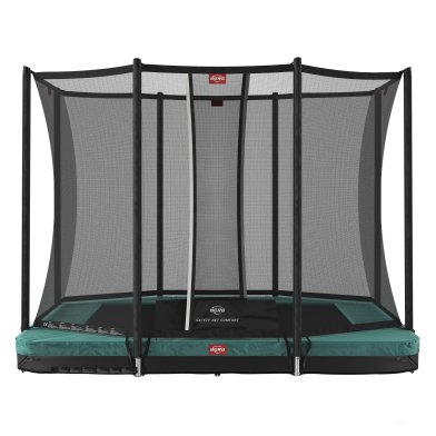 BERG Ultim Favorit InGround Trampoline 280 Groen + Safety Net Comfort