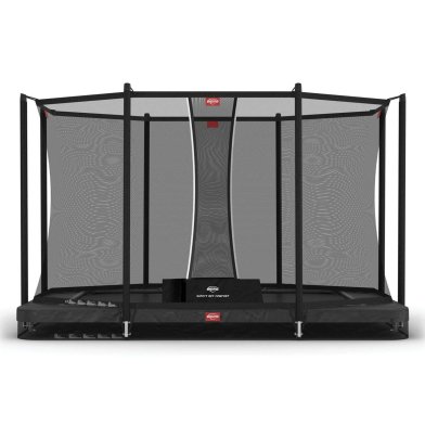 BERG Ultim Favorit InGround Trampoline 330 Grijs + Safety Net Comfort