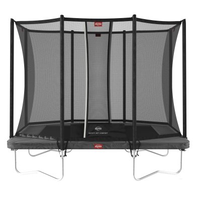 BERG Ultim Favorit Regular Trampoline 280 Grijs + Safety Net Comfort