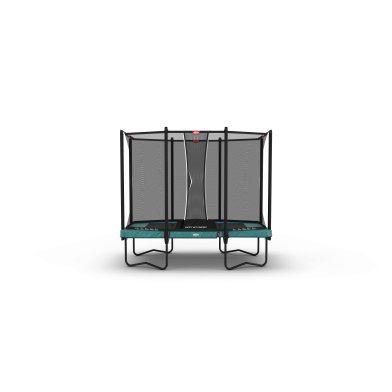 BERG Ultim Favorit Regular Trampoline 280 Groen + Safety Net Comfort