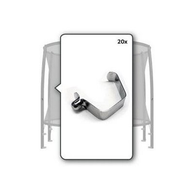 Berg Veerclips (20stuks)
