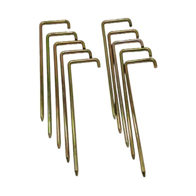 Set of tent pins