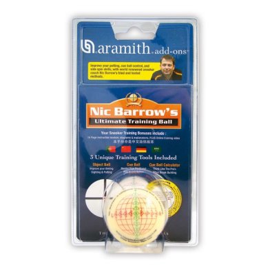Aramith Nic Barrow's Ultimate snooker training bal 52.4mm