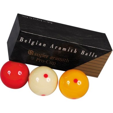 Carambole ballenset Super Aramith PRO CUP 61.5 mm