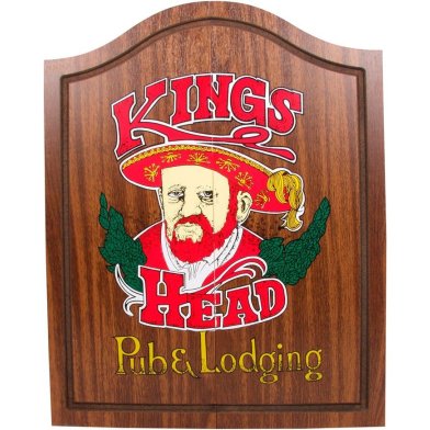 Dart Kabinet Kings Head Full Colour - Razendsnelle levering!