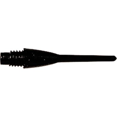 Darttips softtip 2 BA zwart (1000st.)