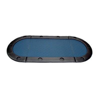 NORTH Tabletop Pokertafel Blauw 10 Personen